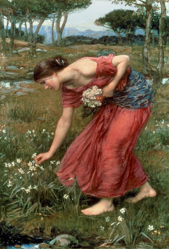 Home narcissus john william waterhouse