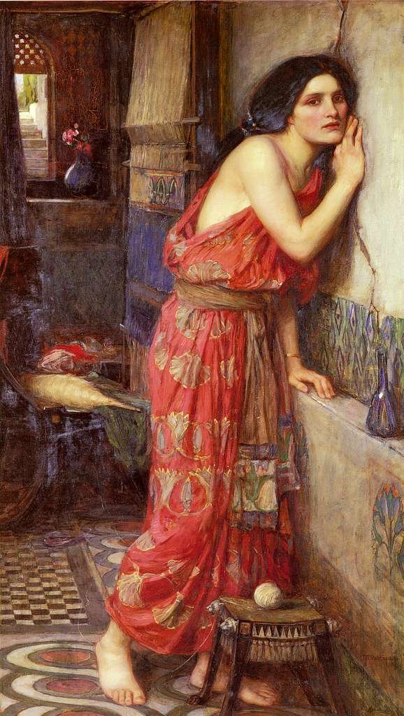 Home thisbe by john william waterhouse 1909