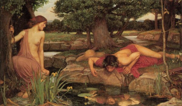 Gallery Shop Echo and Narcissus hd painting (S)