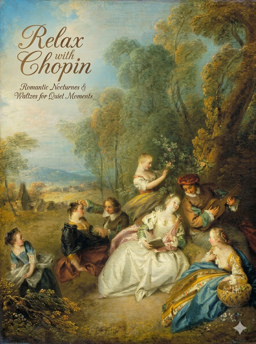 Music chopin piano album cover