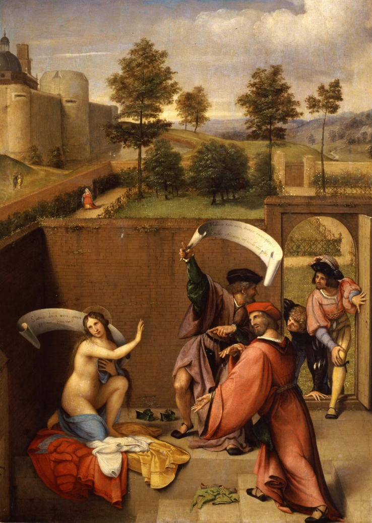 Art School Susanna And Elders By Lorenzo Lotto 1517 L ALT E1775074464169